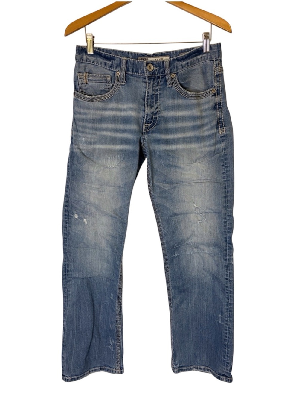BKE Jake Bootleg Jeans Western Denim Medium Wash Men’s Size 31 R